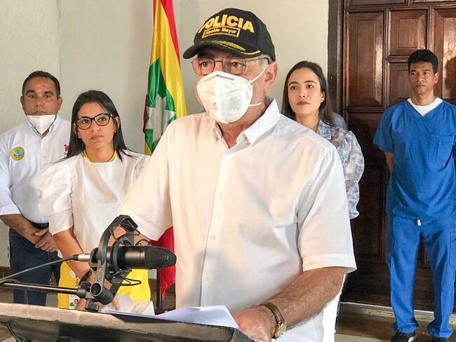 William Dau, alcalde de Cartagena. Crédito: Archivo.