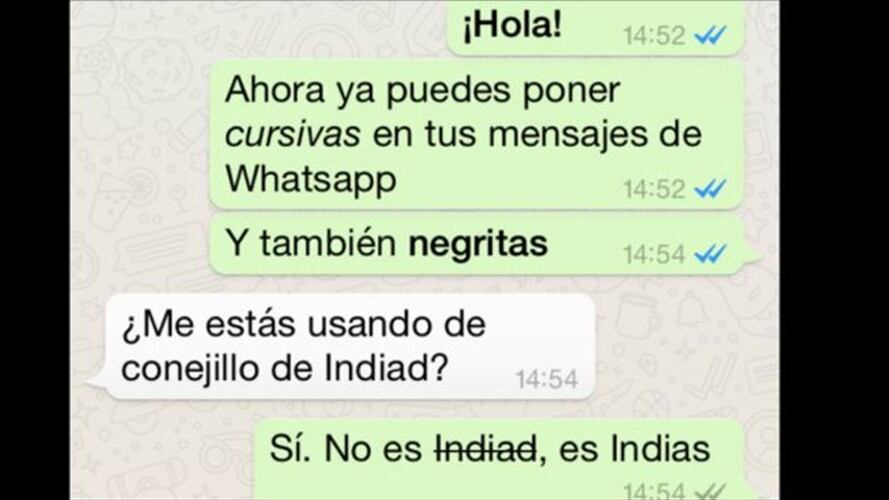 Whatsapp. Foto:BBC Mundo.