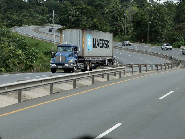 Imagen de referencia de la vía Buga - Buenaventura. Foto: Colprensa.