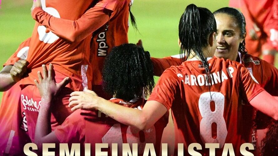 El américa le ganó 3 - 2 al UAI Urquiza de Argentina.. Foto: twitter @AmericaCaliFem