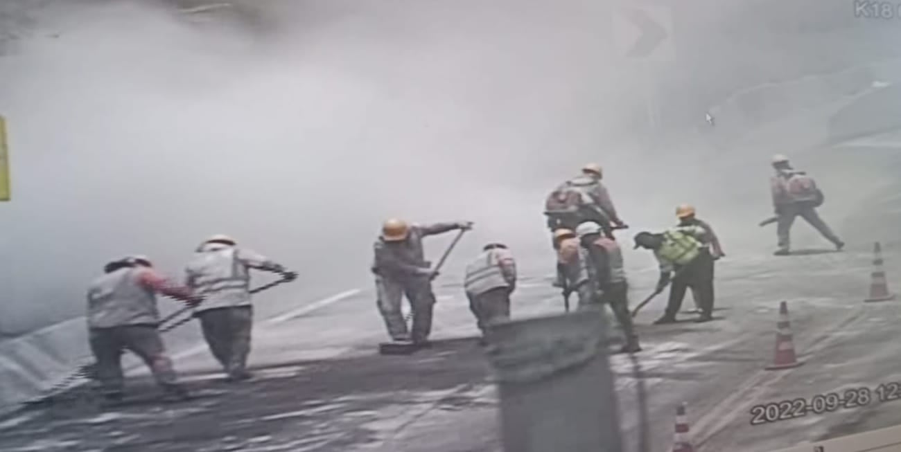 Se abre el paso vehicular en la vía Bogotá-Villavicencio. Foto: Coviandina