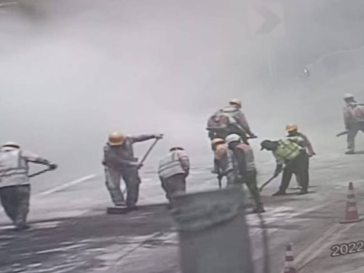 Reabren paso vehicular en la vía Bogotá-Villavicencio tras emergencia por siniestro