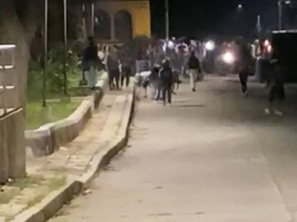 Protestas contra la Policía, tras la muerte de un joven en Cajibío, Cauca
