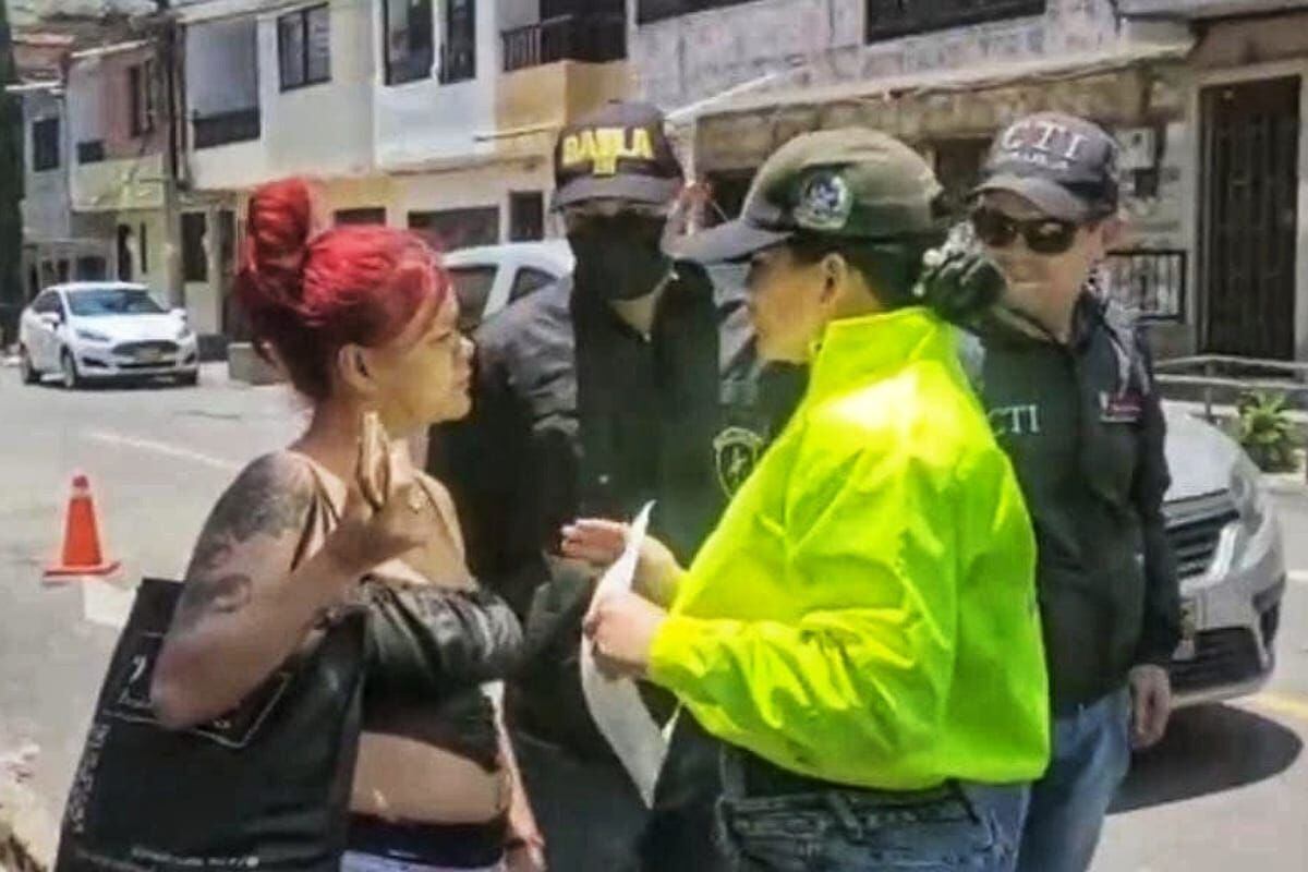 Se realizó una acción interinstitucional del Gaula de la Policía Metropolitana de Popayán, la Fiscalía General de la Nación y el Ejército Nacional. Crédito: Policía Popayán. 