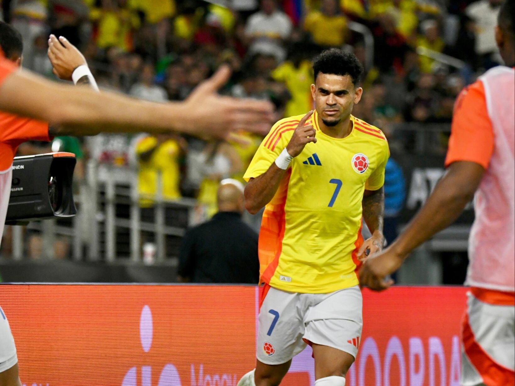 Luis Díaz. Foto: Twitter: @FCFseleccioncol.