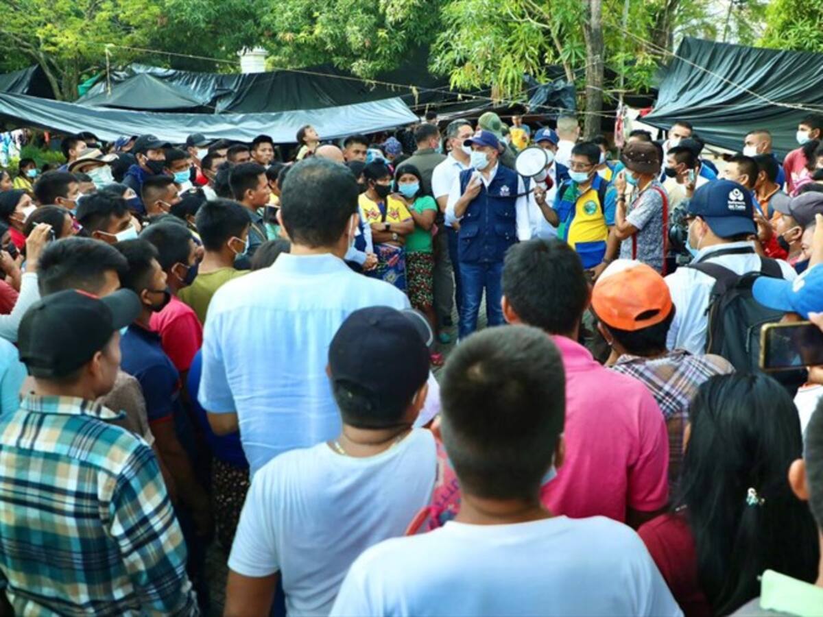 Montería: comunidades indígenas retornarían a sus territorios desde el 8 de agosto
