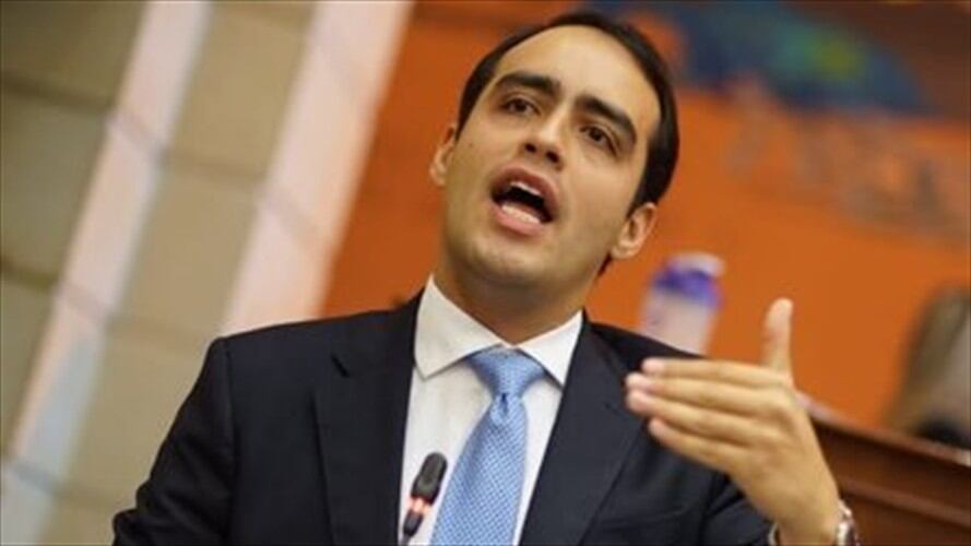 Alejandro Vega, representante a la Cámara por el Meta. Foto: Twitter @AlejandroVegaLi