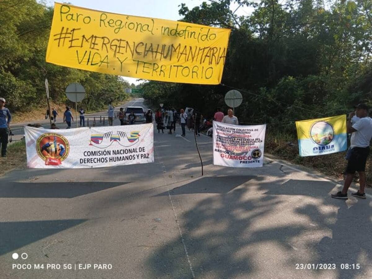 Continúa la crisis en Barrancabermeja por protestas en la Ruta del Sol