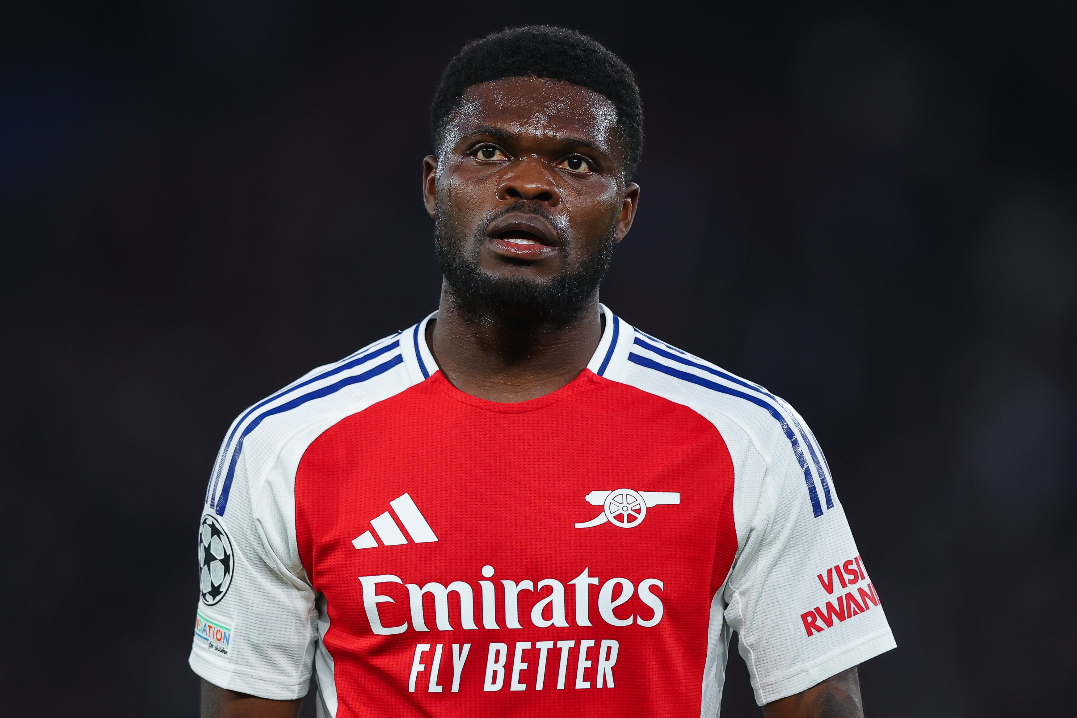 Thomas Partey del Arsenal. Foto: James Gill - Danehouse/Getty Images