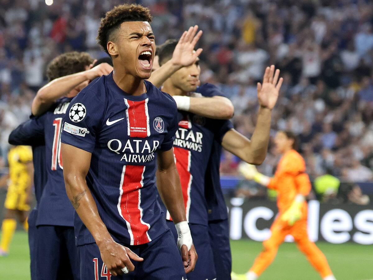 ¡Goleada del PSG! Doué marca doblete y deja KO al Inter en la final de Champions
