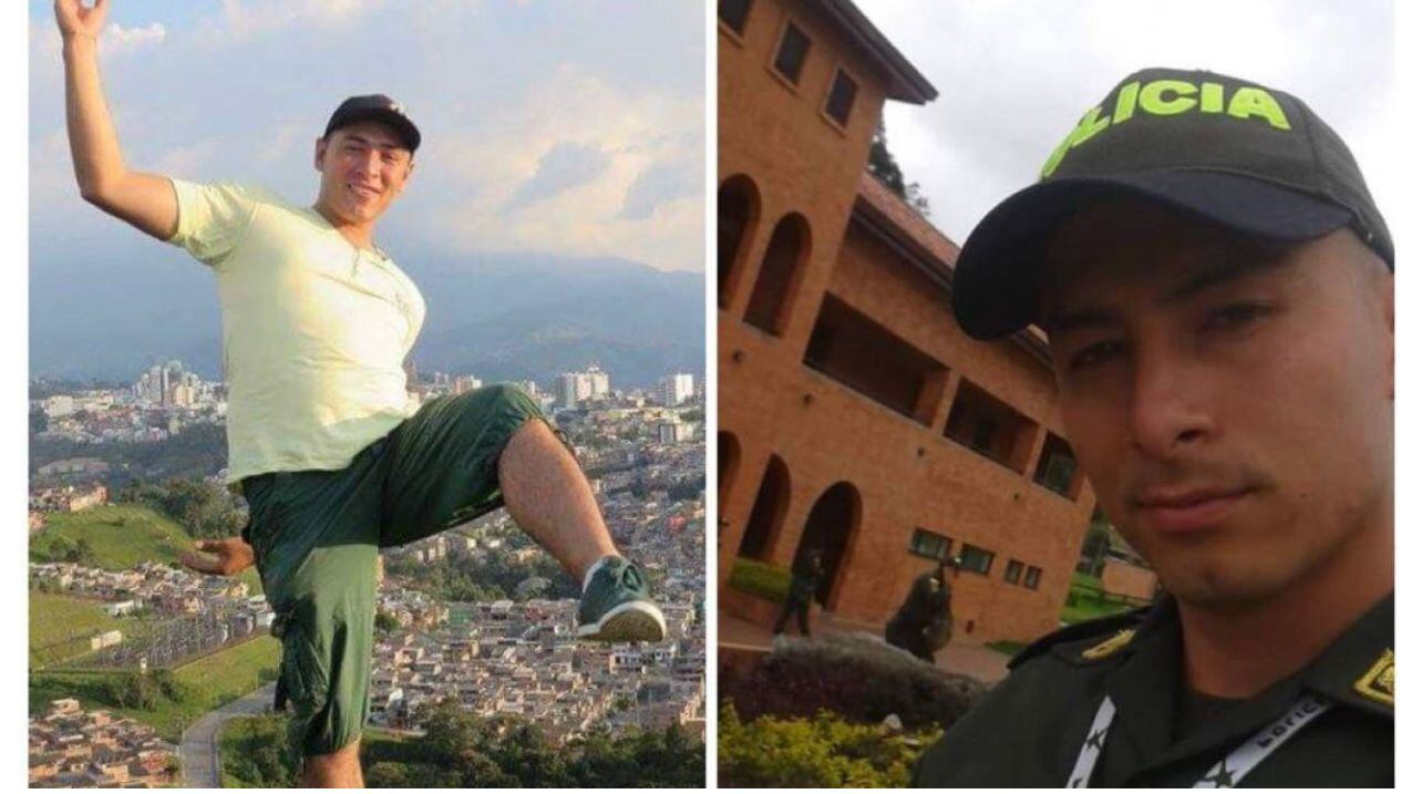 Policías asesinados en Cauca. Foto: Cortesía