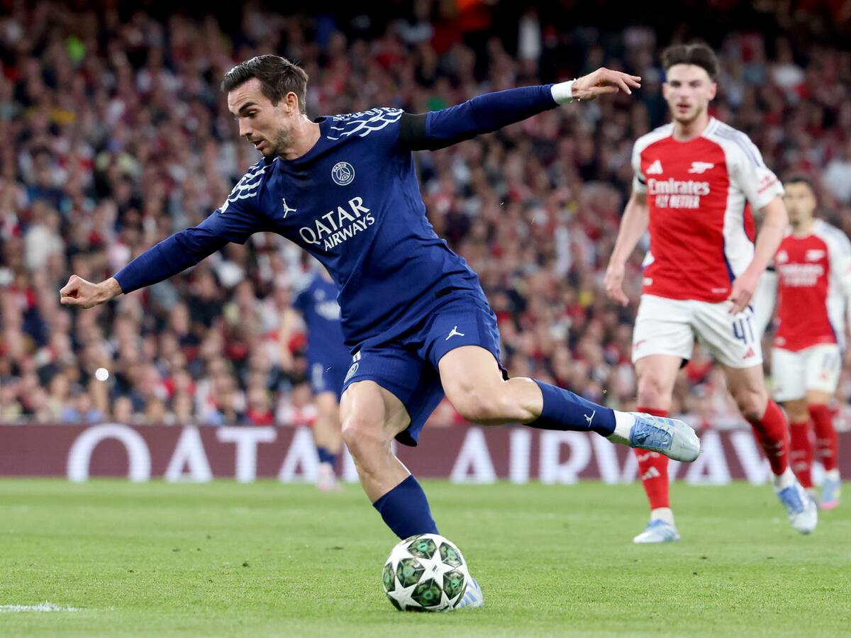 Video: volea ‘majestuosa’ de Fabián Ruiz para abrir el marcador 1-0 a favor del PSG en Champions