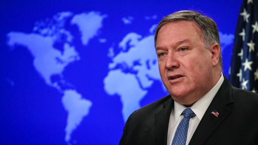 Secretario de Estado estadounidense, Mike Pompeo. Foto: Getty Images