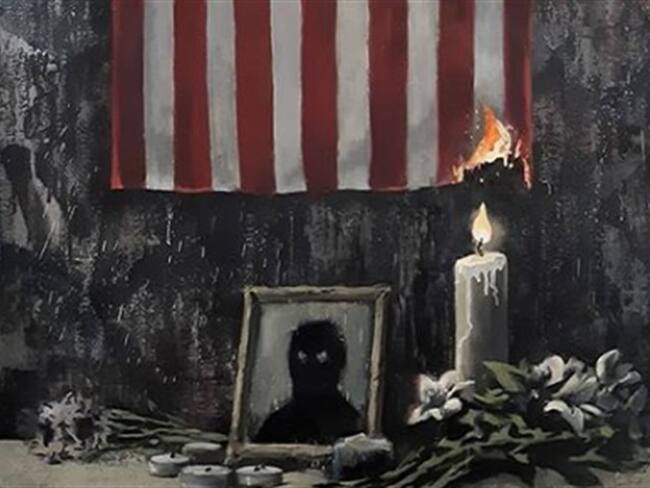 A la gente de color le está fallando el sistema. El sistema blanco: Banksy. Foto: Instagram: Banksy