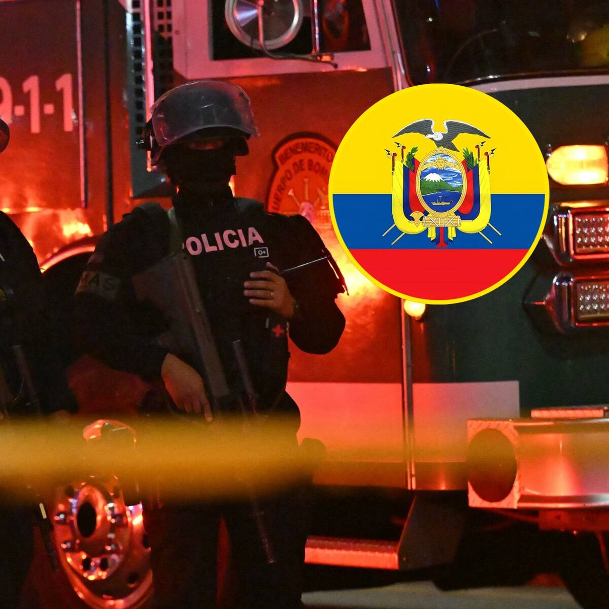 A 30 subió el número de heridos por la explosión de un coche bomba en Ecuador