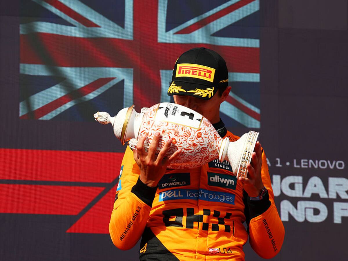 Lando Norris ganó el GP de Hungría de F1 en un nuevo doblete de McLaren