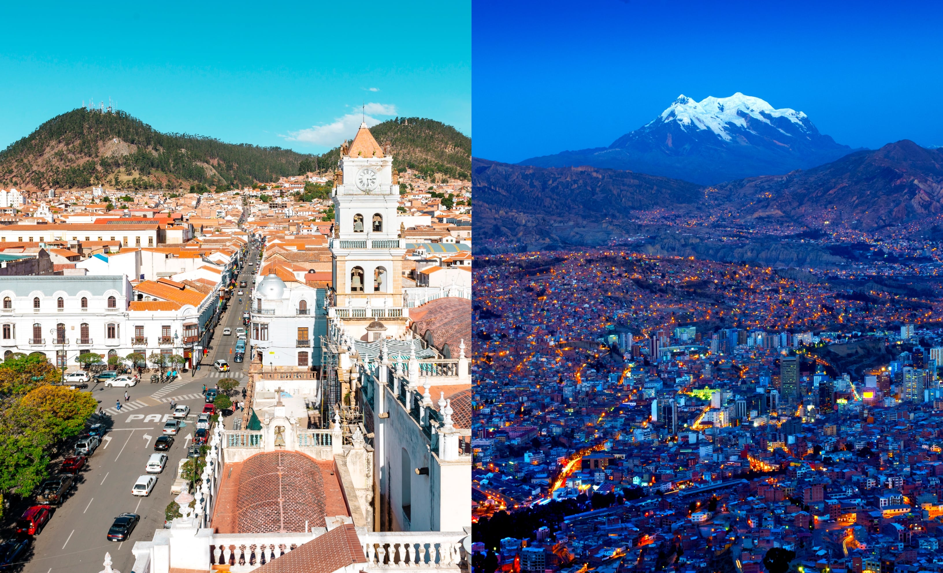 Sucre y La Paz, Bolivia, Getty Images.