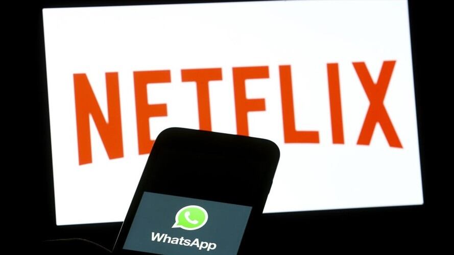 Netflix se une con WhatsApp. Foto: Getty Images