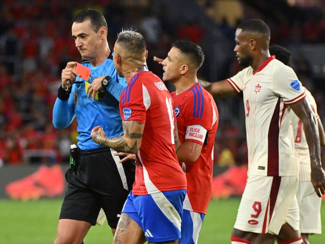Wilmar Roldán en partido Canada vs. Chile por la CONMEBOL Copa America Estados Unidos 2024 el 29 de junio. Foto: Julio Aguilar/Getty Images.