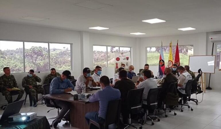 Las autoridades adelantaron un consejo extraordinario de seguridad en Santa Rosa del Sur. Foto: Cortesía