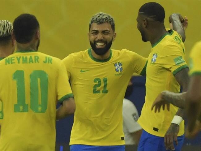 Selección de Brasil. Foto: AFP / Brasil goleó a Uruguay
