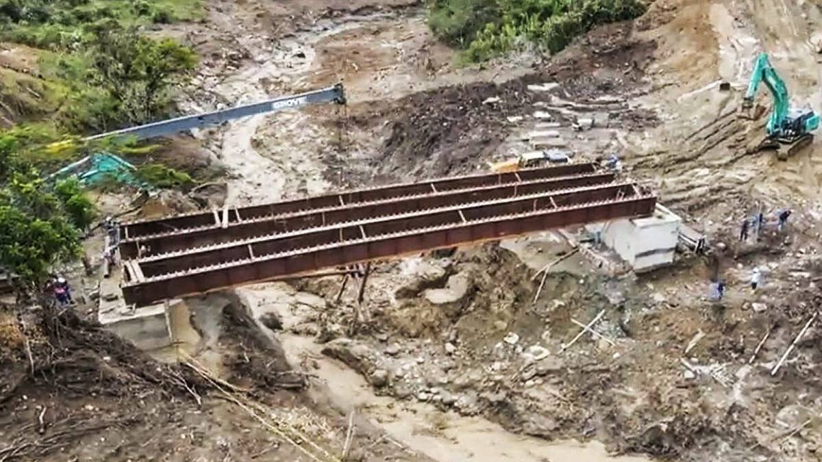 Lluvias generan retrasos en la entrega de la variante de Rosas, Cauca