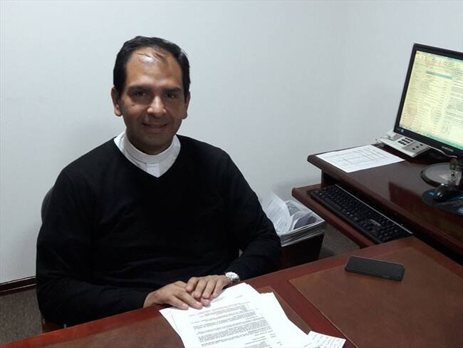 El padre Daniel Bustamante, director del Departamento de Familia en la Conferencia Episcopal de Colombia. Foto: Conferencia Episcopal de Colombia