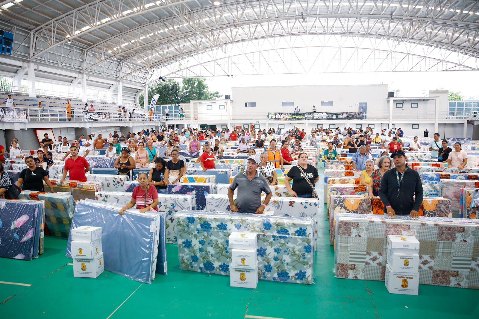 Entrega de ayudas/ Alcaldía de Santa Marta 