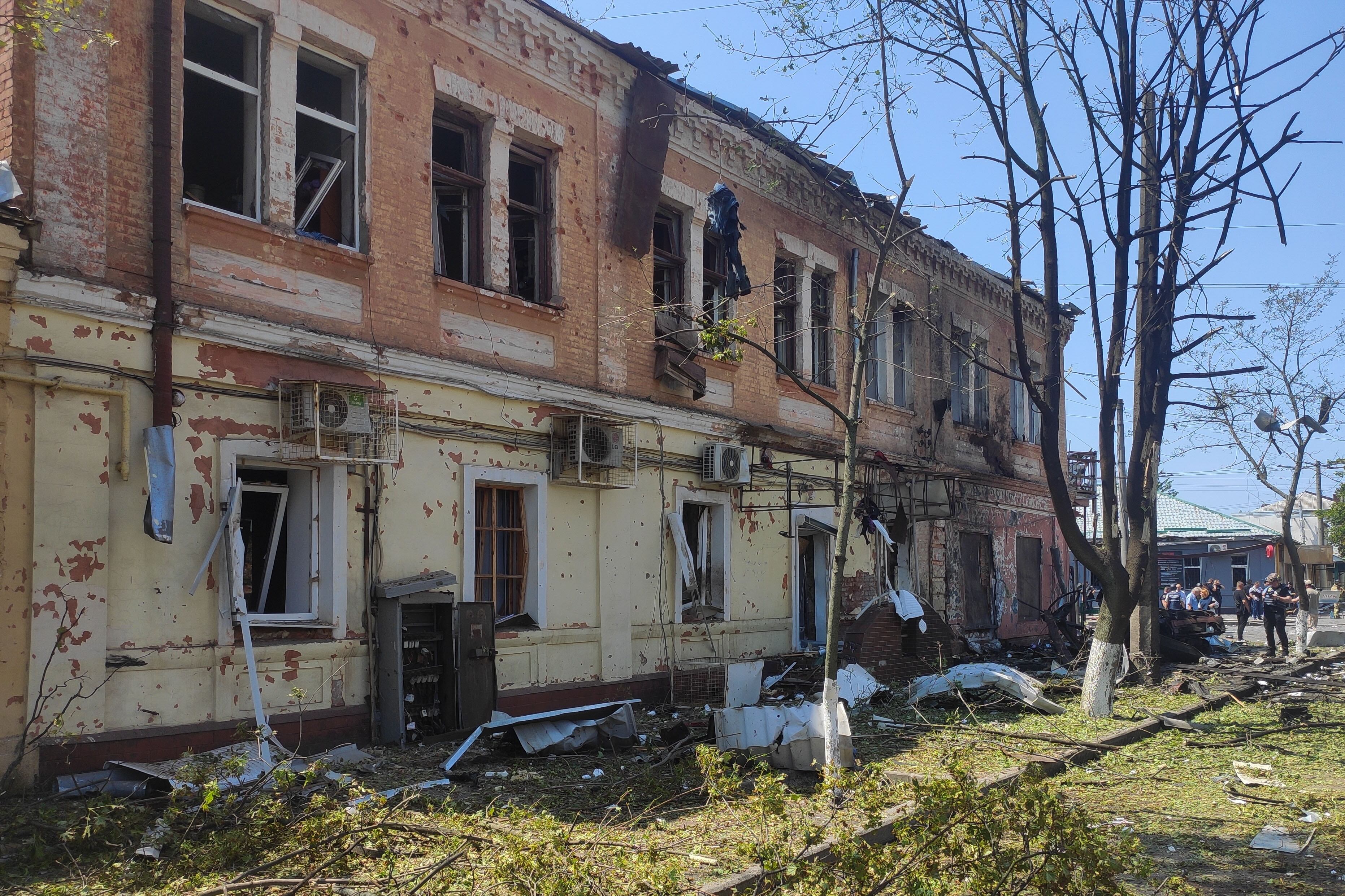 Rusia lanzó el mayor ataque de drones y misiles contra Ucrania desde inicio de la guerra. EFE/ Rostyslav Averchuk