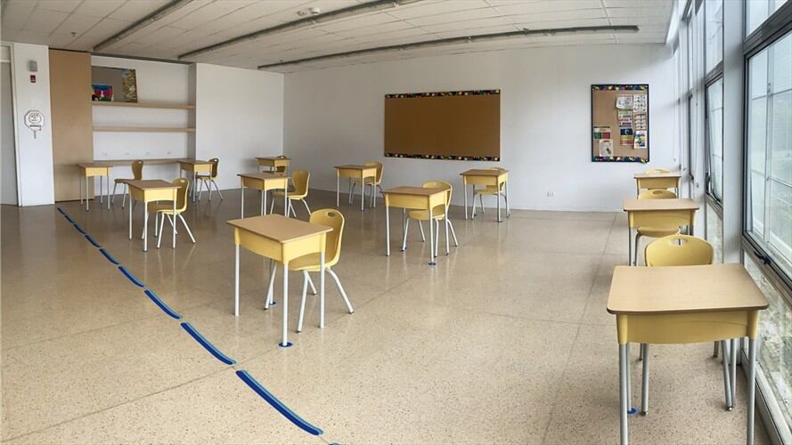 Salón de clases. Foto: Coprensa