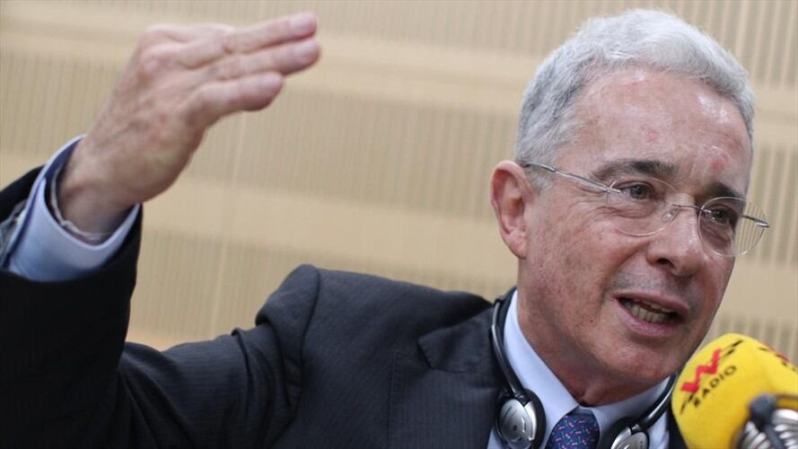 Álvaro Uribe Vélez . Foto: Redacción W Radio