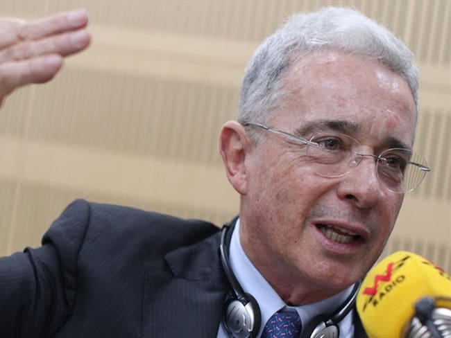 Álvaro Uribe Vélez . Foto: Redacción W Radio