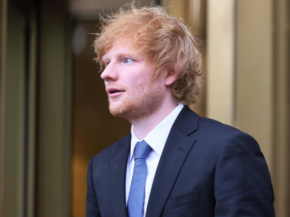 Jurado de Nueva York absolvió a Ed Sheeran por la acusación de plagio a Marvin Gaye