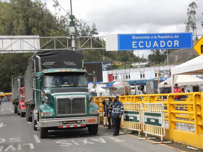 Frontera Colombia - Ecuador. Foto: COLPRENSA