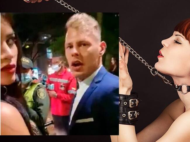 Holandés paseó a una mujer en Medellín amarrada del cuello. Foto: Getty Images / Alcaldía de Medellín pide la expulsión de extranjero que paseó a una mujer amarrada