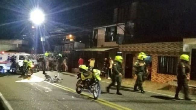 Hecho de sicariato se registró en Chinchiná, Caldas. Crédito: Archivo W Radio.