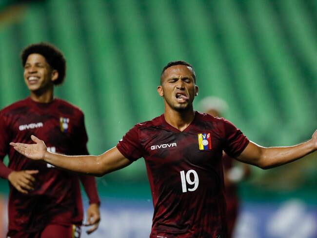 Partido entre Venezuela - Ecuador. Foto: EFE.