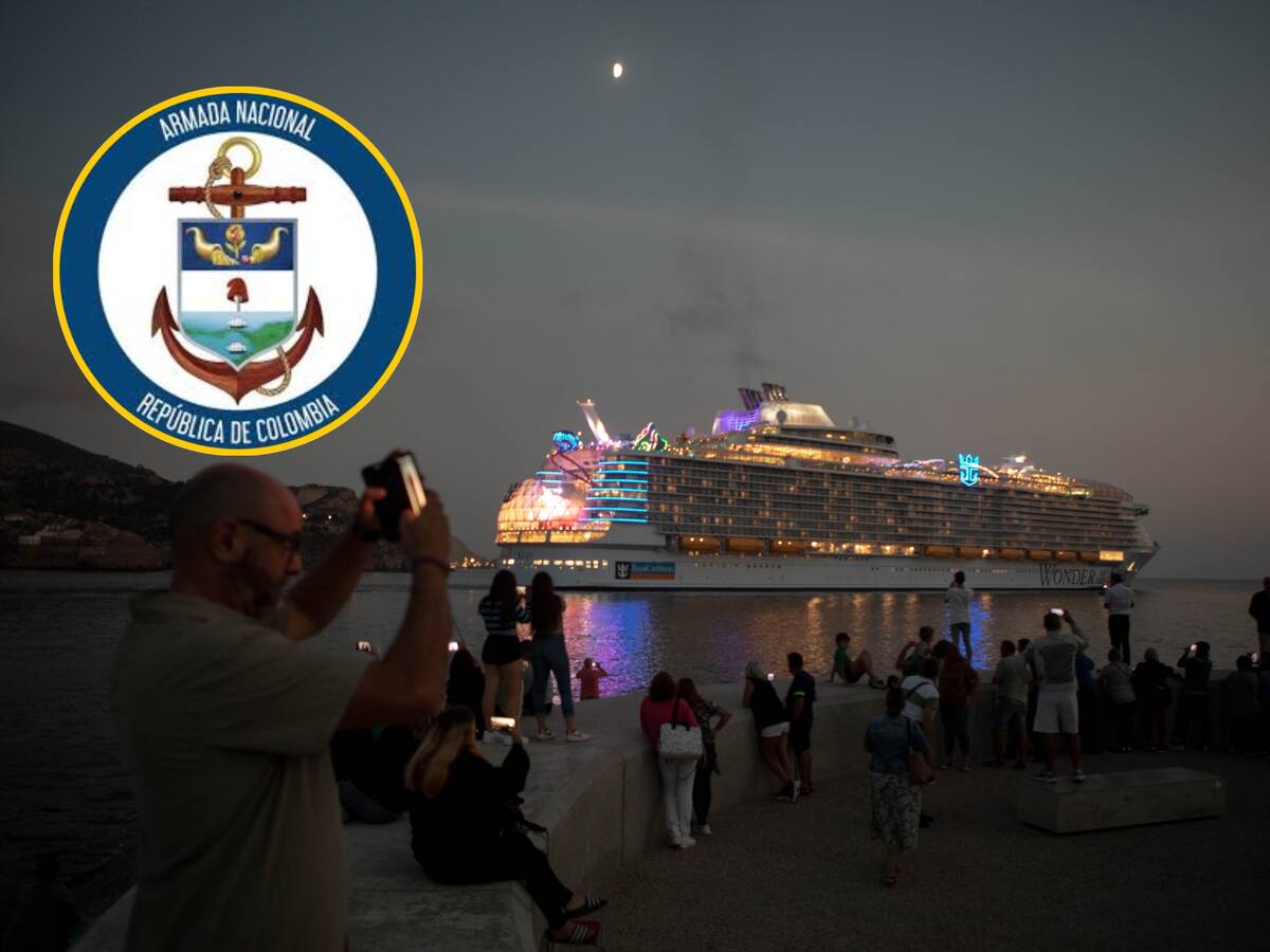 Armada Nacional evacuó a adulta mayor de un crucero en el mar Caribe