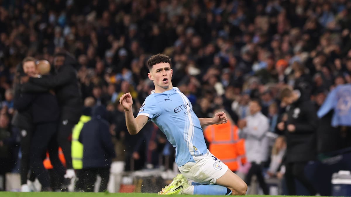 Manchester City sufrió y ganó 3-2 al Leeds United: Foden anotó al minuto 90