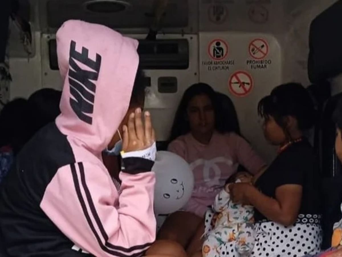 Más de 10 pacientes iban en una ambulancia desde Pueblo Rico hacia Pereira