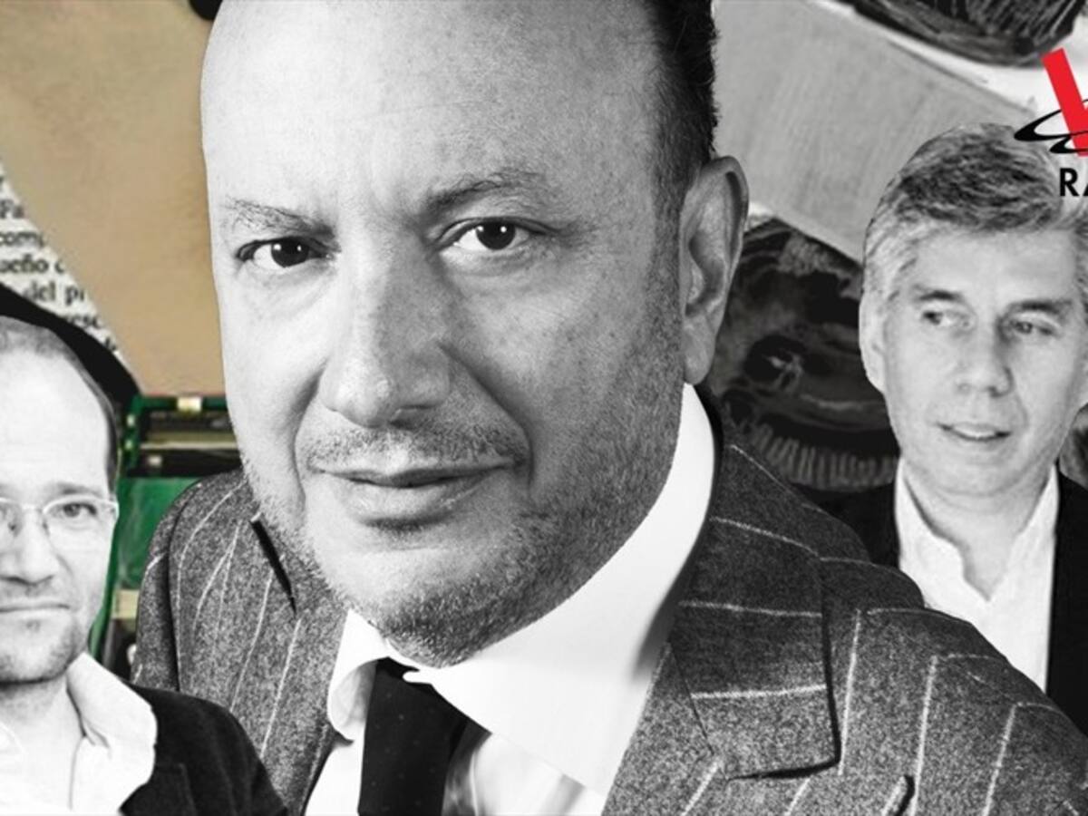 Julio Sánchez Cristo entrevista a Daniel Samper Ospina y a Daniel Coronell