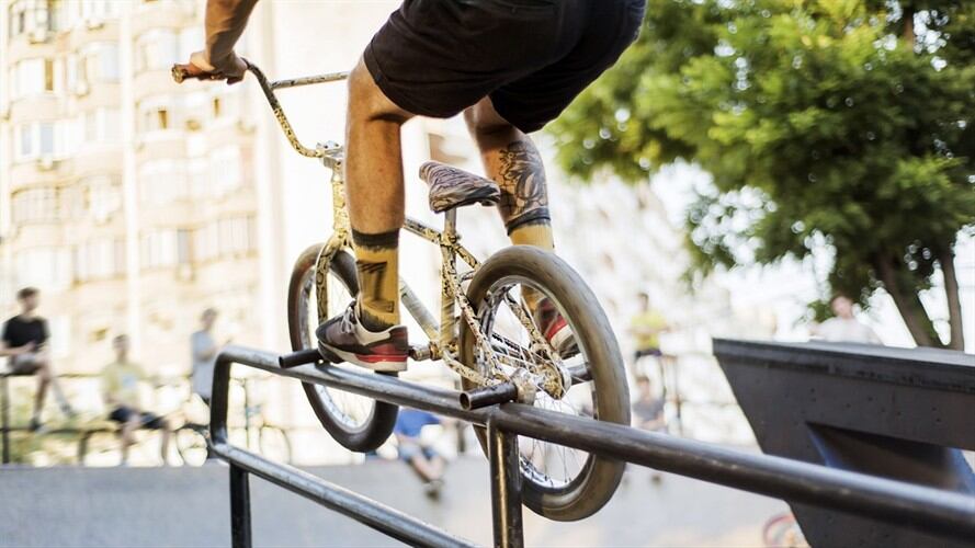 Imagen de referencia de una bicicleta de BMX. Foto: Getty Images / Hans Neleman