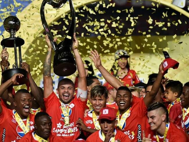 América de Cali gana su estrella 14 y se consolida como el tercer equipo más campeón de ligas en el fútbol profesional colombiano. Foto: Getty Images