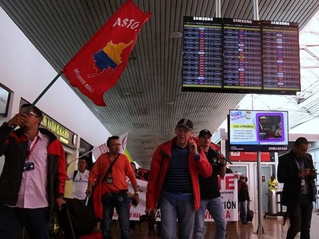 Cut y sus sindicatos filiales anuncian plantón en solidaridad con la Acdac. Foto: Colprensa
