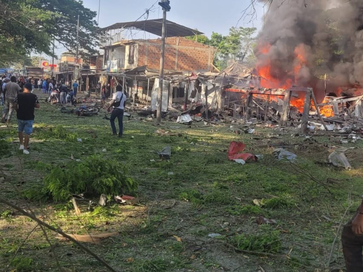 Fiscalía investiga ataque explosivo contra estación de Policía en Timba (Cauca)