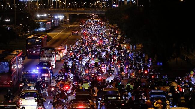 Posición sobre el pico y Placa. Foto: