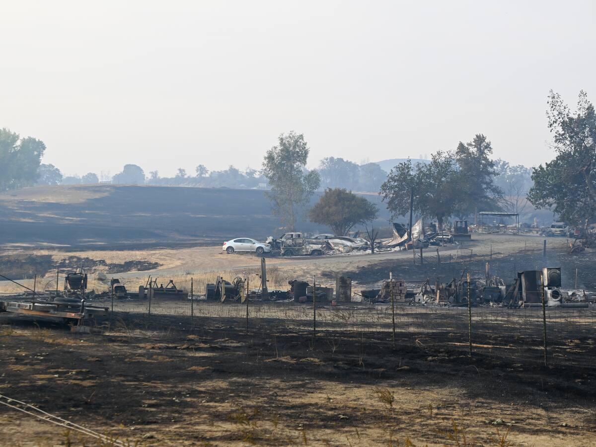 Miles de rayos provocaron una nueva ola de incendios en California, Estados Unidos