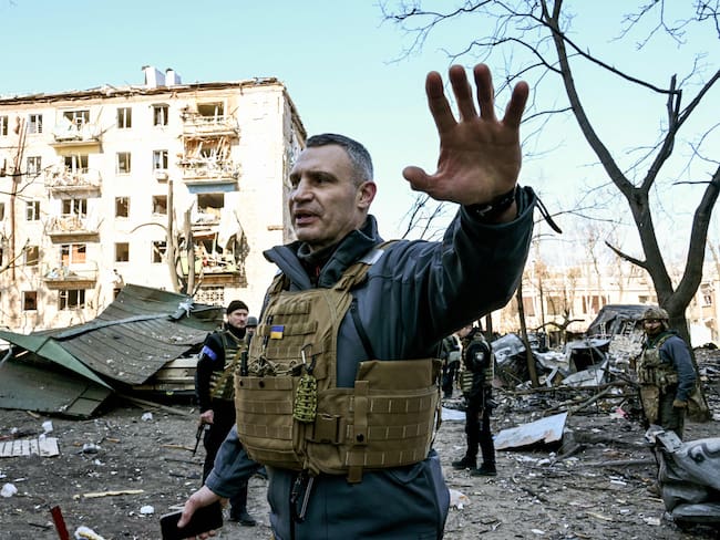 “Rusia nunca llegará a Kiev”: Vitali Klichkó, alcalde de la capital de Ucrania