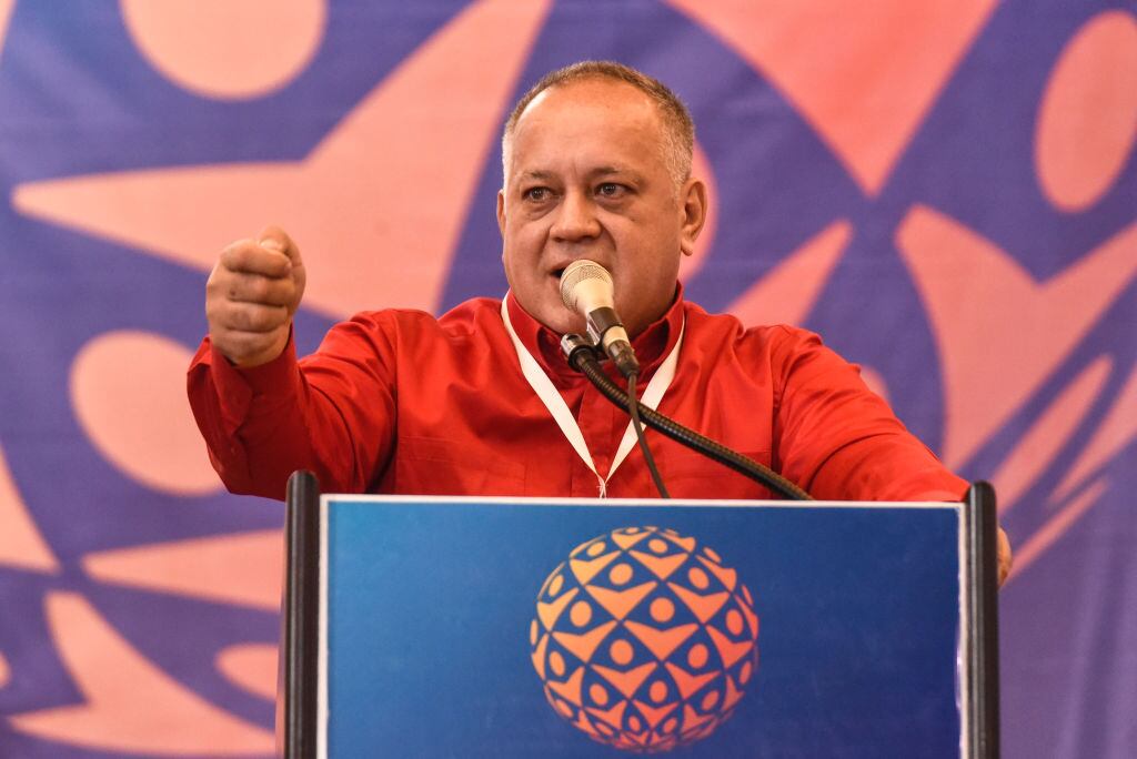 Diosdado Cabello. I Foto: Carolina Cabral/Getty Images.