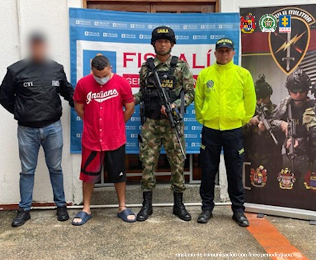 Foto: a la cárcel presunto responsable del asesinato de un soldado en Montería. Cortesía prensa Fiscalía.